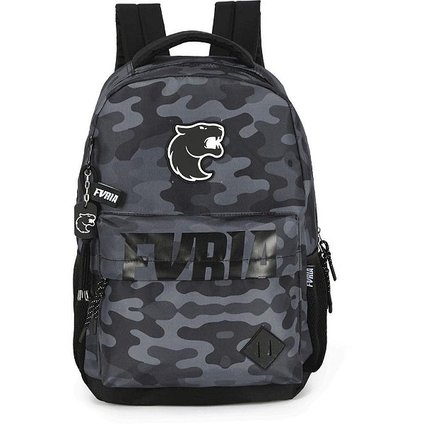 Mochila furia g cinza - luxcel (unidade)