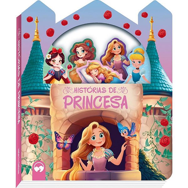 Livro infantil ilustrado maleta historias de princesa - vale das letras (unidade)