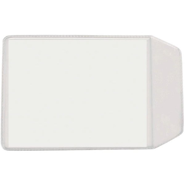 Porta documento p/rg/cpf c/aba 81x110mm. - romitec (pct.c/50)