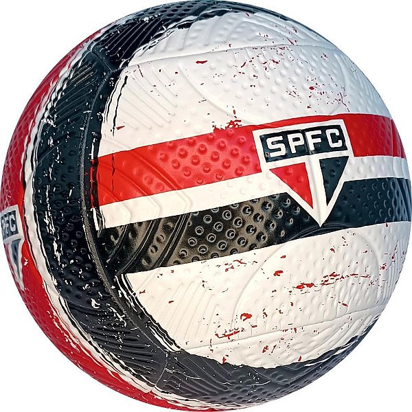 Bola de futebol sao paulo pvc/pu n.5 - futebol e magia (unidade)