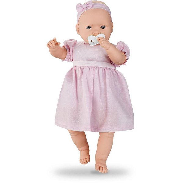Boneca baby by roma c/tiara 50cm. - roma (unidade)