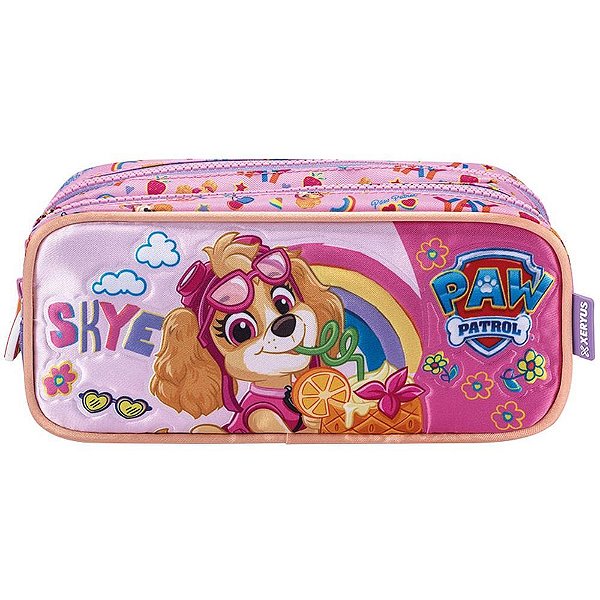 Estojo duplo patrulha canina skye x - xeryus (unidade)