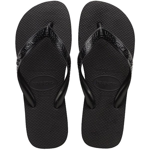 Chinelo havaianas top 29/0 preto - havaianas (par)