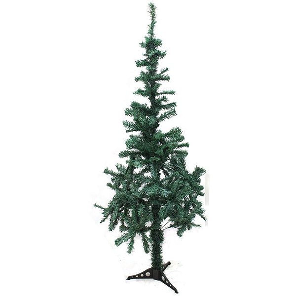 Artigo para decoracao natal arvore 150cm 230 galhos verde - kit (unidade)