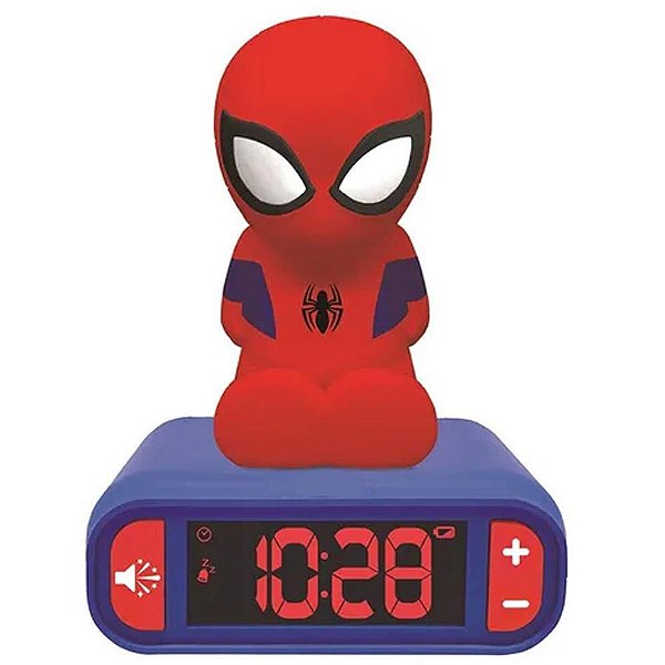 Radio relogio homem aranha relogio luminoso - candide (unidade)