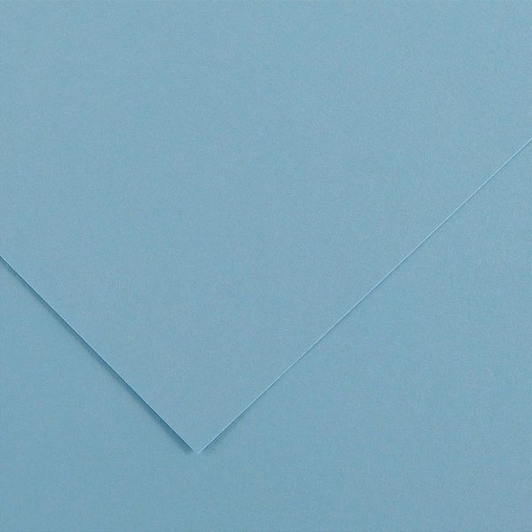 Papel cartolina vivaldi azul claro 50x65 185g - canson (pct.c/25)