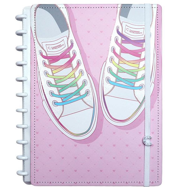 Caderno inteligente grande sneaker lover 80fls 215x280mm. - caderno inteligente (unidade)