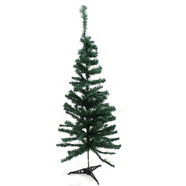 Artigo para decoracao natal arvore 120cm 125 galhos verde - kit (unidade)