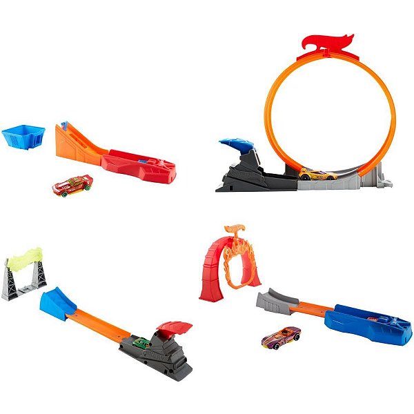 Hot wheels pista action pista de acrobacia (sortido) - mattel (unidade)