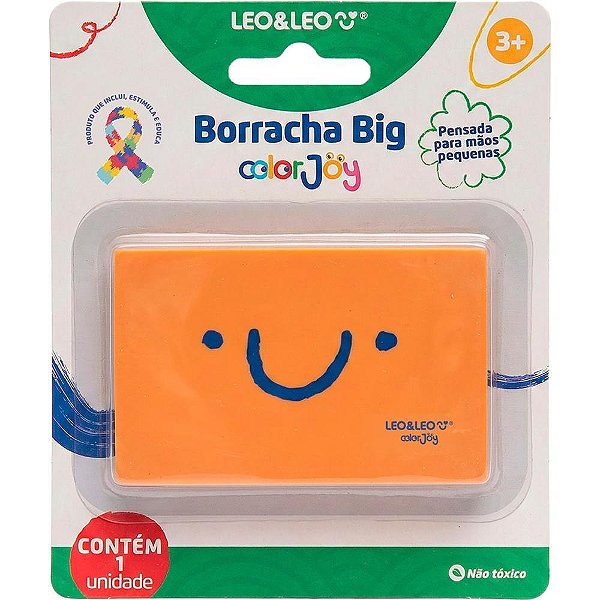 Borracha colorida color joy big - leonora (unidade)