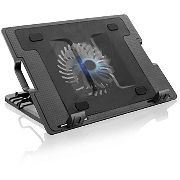 Coolers para notebook 2 portas usb de 9pol. ate 17po - multilaser (unidade)