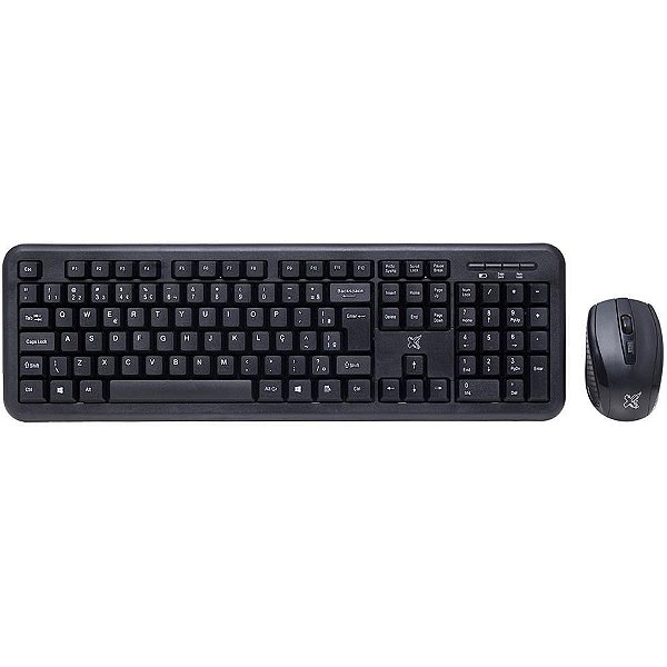 Kit perifericos teclado+mouse cw2000 s/fio pt - maxprint (unidade)