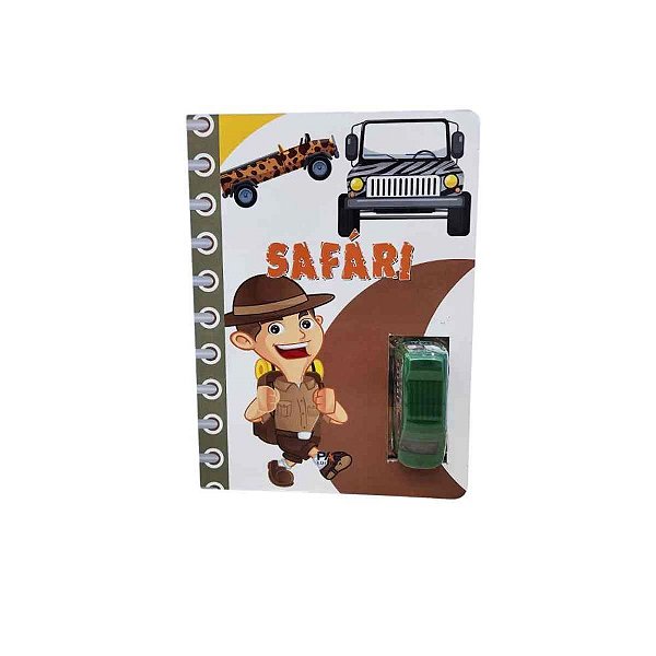 Livro brinquedo ilustrado sarari cd 22x16cm 8pag - pae editora (unidade)