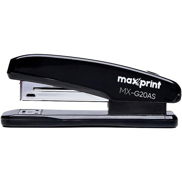 Grampeador plastico mx-g20as semiautomatico p/20fl - maxprint (unidade)