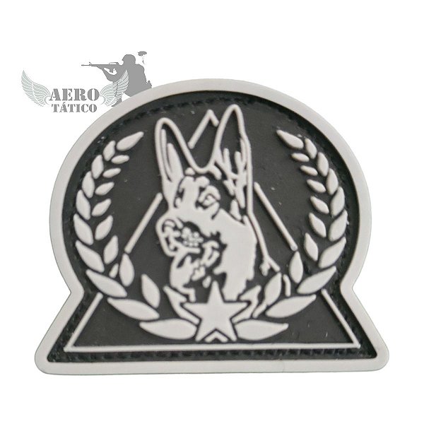 Breve de Peito Condutor de cães de Guerra FAB emborrachado