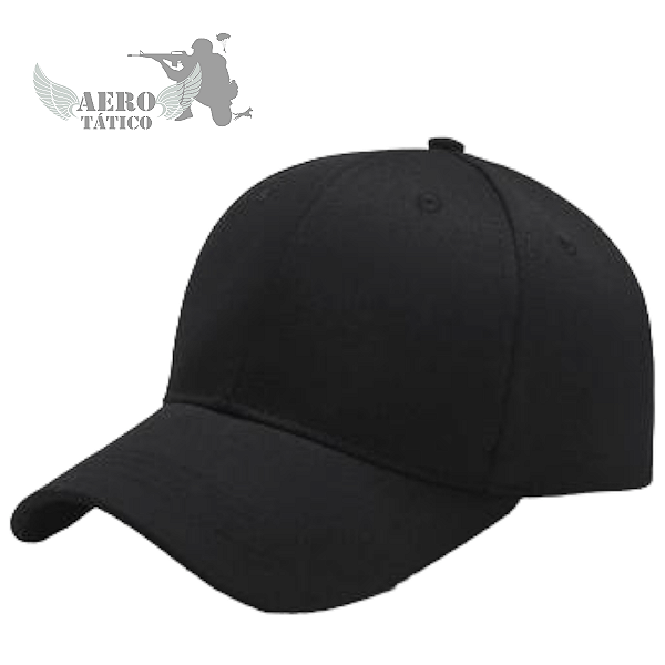 Boné Preto Liso