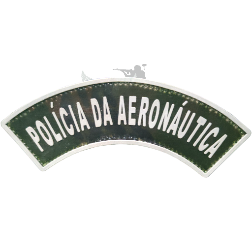 Manicaca emborrachada Polícia da Aeronáutica de braço camuflado