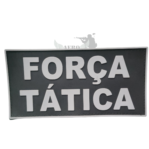 Patch Emborrachado Costa 10x20- Força Tática