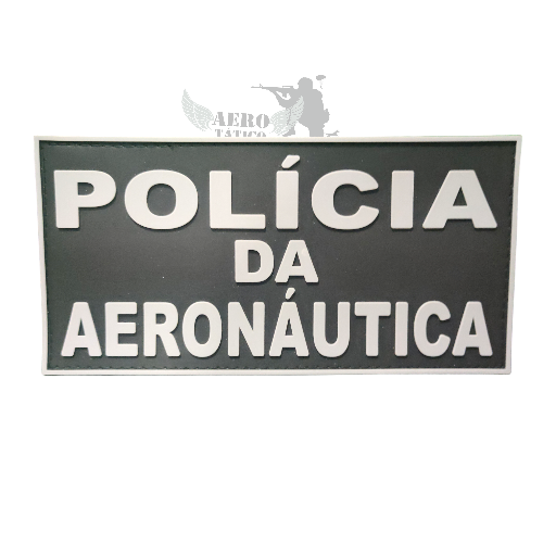 Patch Emborrachado Costa 10x20- Polícia Aeronautica