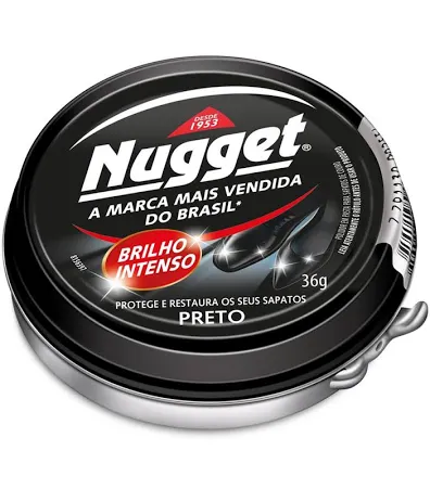 Graxa de Sapato Preto - Nugget