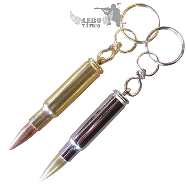 Chaveiro Metal  Projétil 762