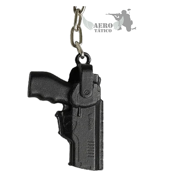 Chaveiro Mini Coldre - Preto