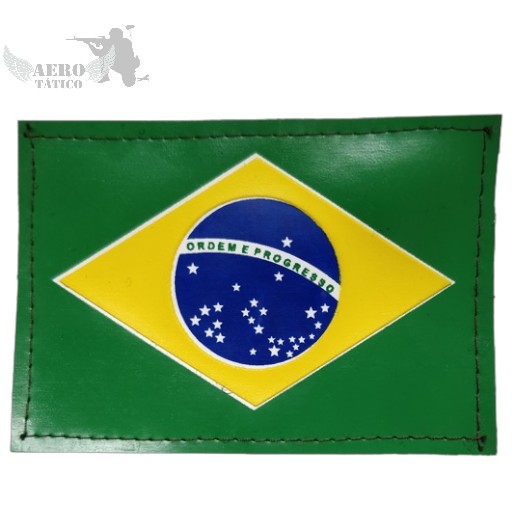 Bandeira do Brasil Emborrachado Colorida