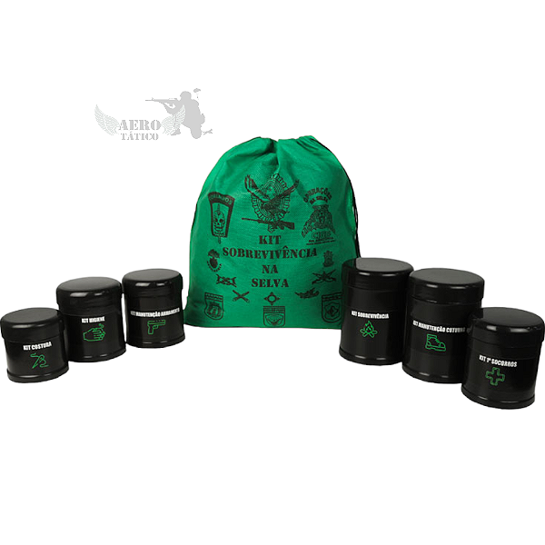 kit Acampamento - 6 kits - Completo