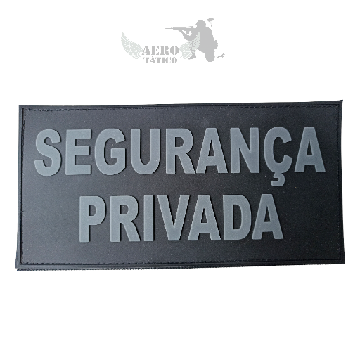 Patch Emborrachado Costa 10x20- Segurança Privada