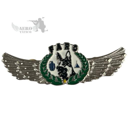 Breve de Peito Adestrador de Cães de Faro Metal