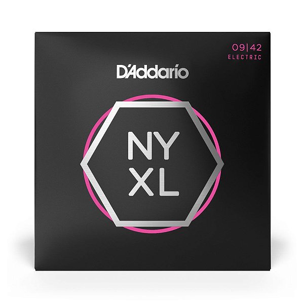 Encordoamento Guitarra Daddario 009 042 Nyxl Carbon Steel