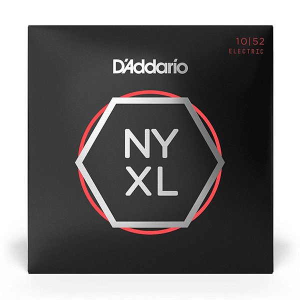 Encordoamento Guitarra Daddario 010 052 Nyxl Carbon Steel