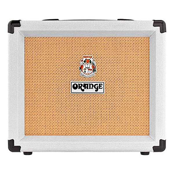 Amplificador Orange Combo Para Guitarra Crush 20 Branco White Edition