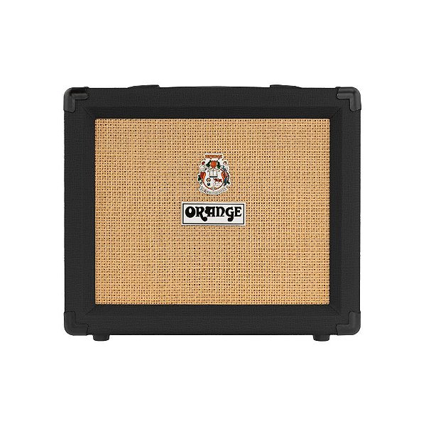 Amplificador Orange Combo Para Guitarra Crush 20 Preto Black Edition