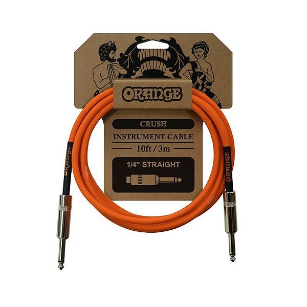 Cabo Orange Crush 3m 10ft P10 Plug Reto Ca034