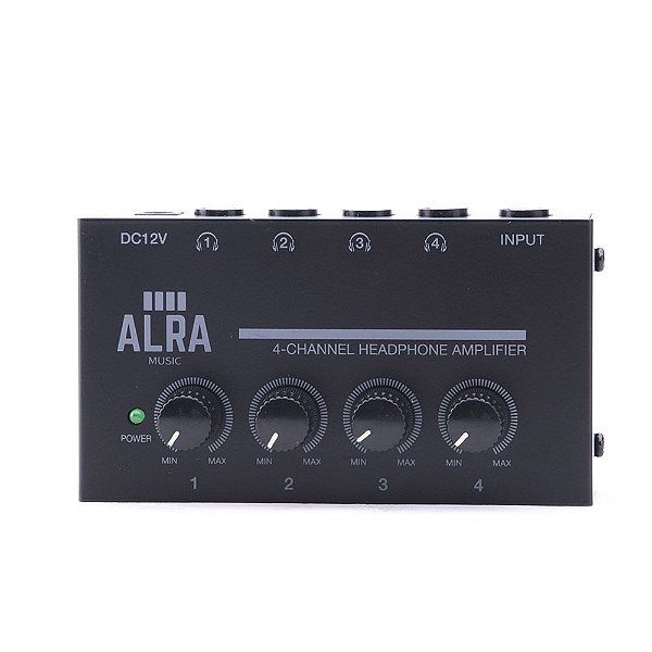 Amplificador De Fones Ouvido Alra Music Power Play AL-Ha400
