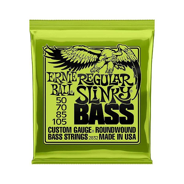 Encordoamento Baixo Ernie Ball 4 Cordas 2832 050-105