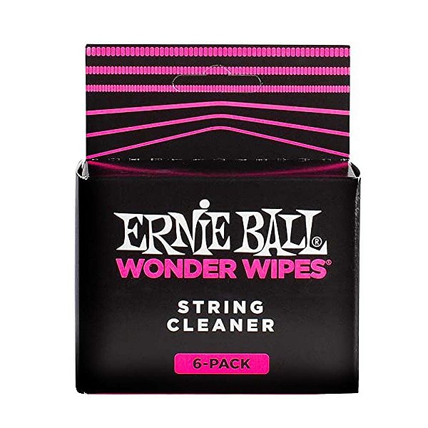 Limpador de Cordas Ernie Ball 4277 String Cleaner Pacote C 6