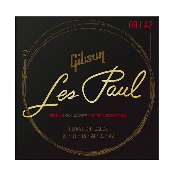 Encordoamento Gibson Guitarra Les Paul 009 042 U-Light
