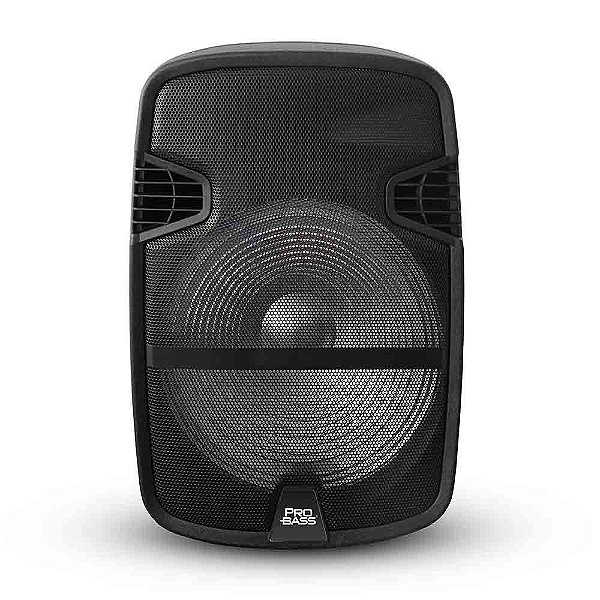 Caixa De Som Ativa Pro Bass 400W Rms Usb Bluetooth Street 12