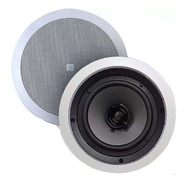 Arandela Jbl 6fr2r Som Ambiente 25 Watts Redonda 6 Polegadas O Par