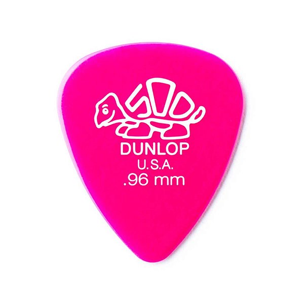 Palheta Dunlop Delrin 500 0,96mm 12 Unidades