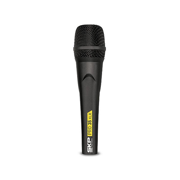 Microfone Skp Dinâmico Cardioide Profissional Pro-35Xlr