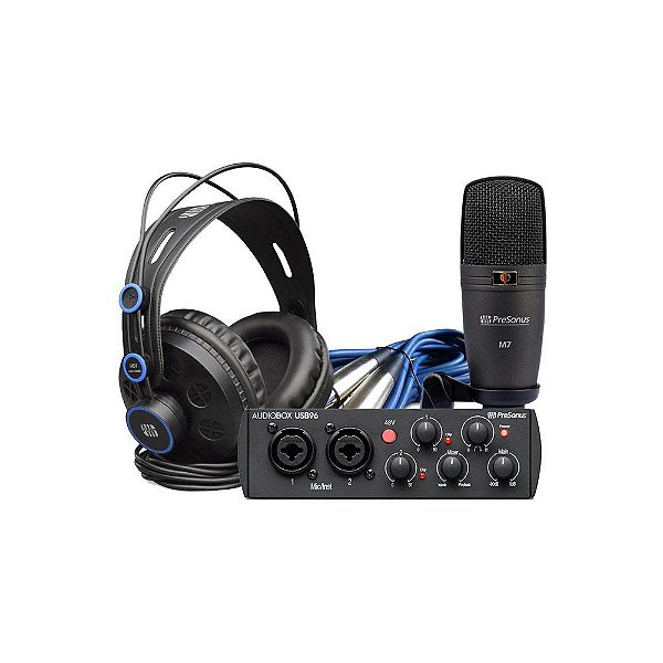 Kit Interface Áudio PreSonus AudioBox 96 25 Anos Studio UsbC