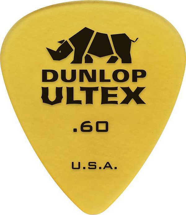 Palheta Dunlop Ultex 0.60mm Pacote Com 12