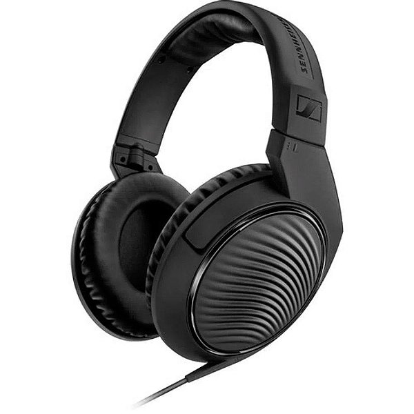 Fone De Ouvido Sennheiser Hd200 Pro Over Ear Preto