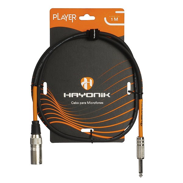 Cabo Hayonik Para Microfone Player XLR(F) P10(M) 1m