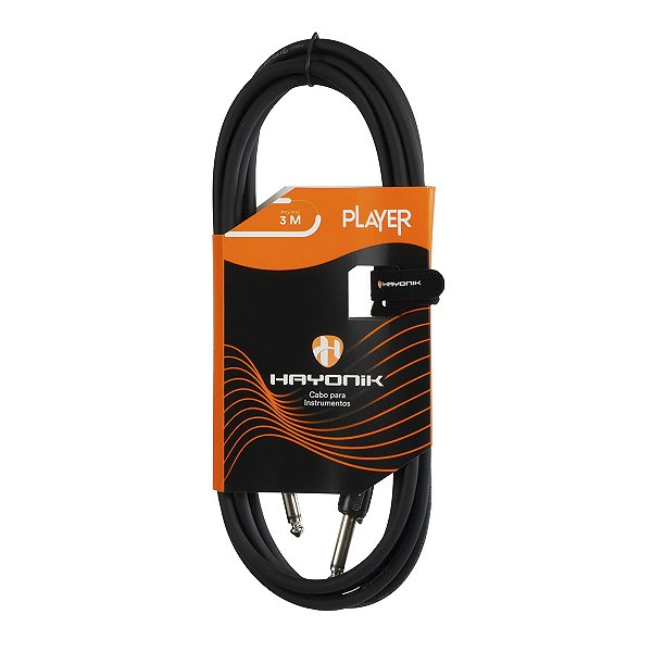 Cabo Hayonik Para Instrumentos Player P10 P10 Injetado 3m