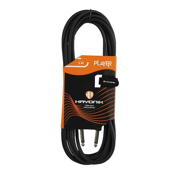 Cabo Hayonik Para Instrumentos Player P10 P10 Injetado 5m