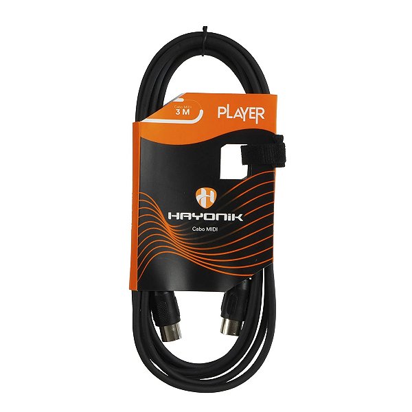 Cabo Hayonik Midi Para Instrumentos Player 3m 5 Pinos
